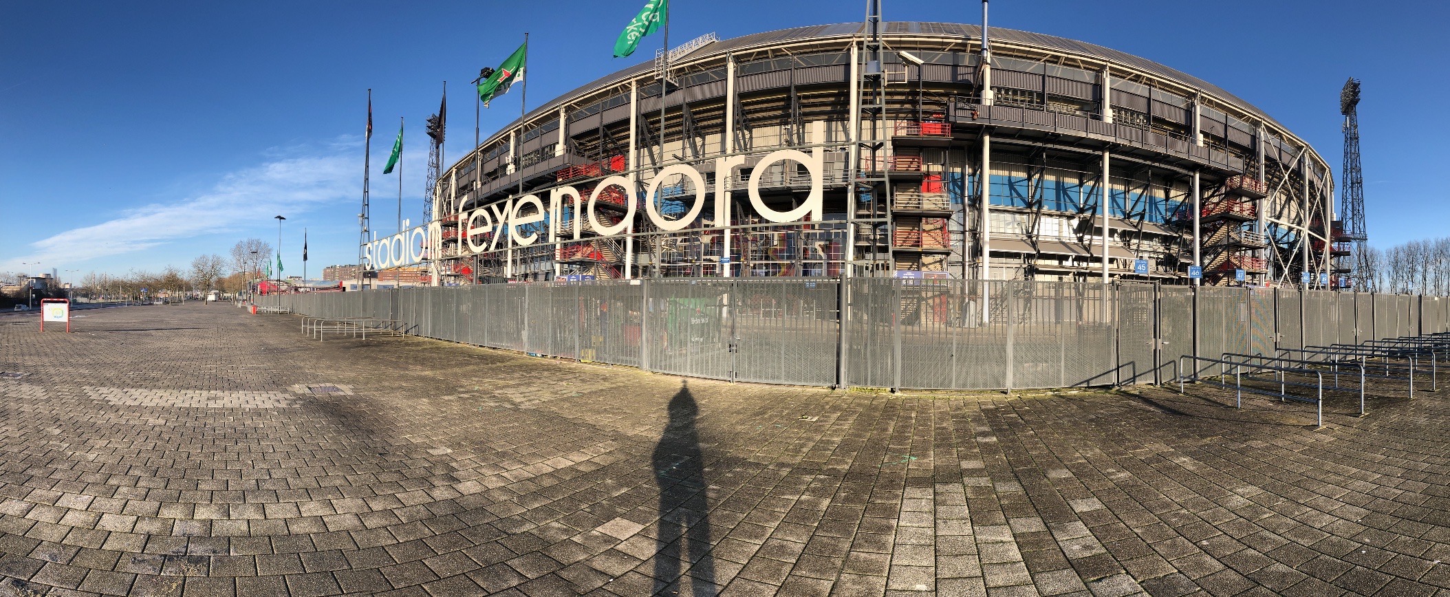 Feyenoord stadium in Rotterdam